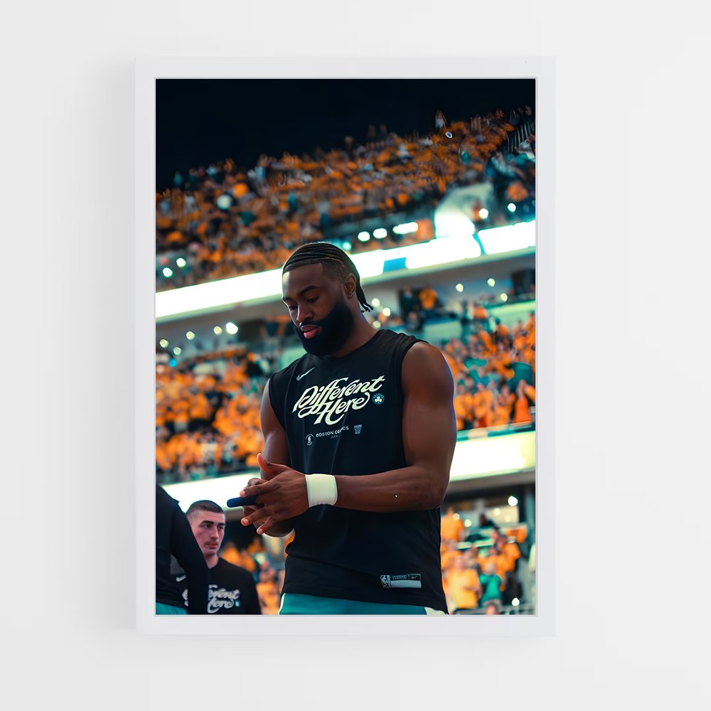 Poster MVP Jaylen Brown – affiche Basketball (vue 3)